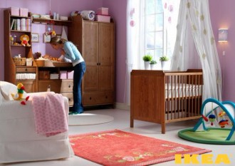Интерьер детской комнаты ИКЕА