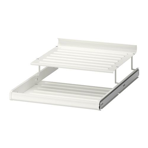 modus taal Nieuwjaar KOMPLEMENT extendable shelf for shoes white 42.9x56.4x16.5 cm (802.574.64)  - reviews, price, where to buy