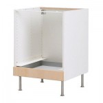 ФАКТУМ Напольный шкаф для духовки - Нексус березовый шпон