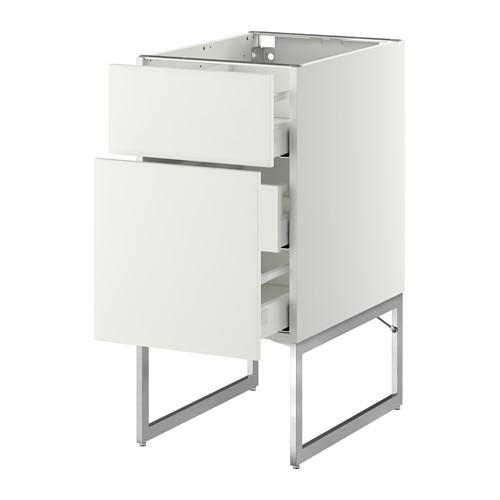 МЕТОД / МАКСИМЕРА Наполн шк 2 фрнт/3 средн ящ - белый, Хэггеби белый, 40x60x60 см МЕТОД / МАКСИМЕРА Наполн шк 2 фрнт/3 средн ящ - белый, Хэггеби белый, 40x60x60 см