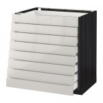 METOD/MAXIMERA наполн шкаф 8 фронт/8 низк ящиков