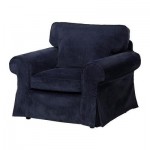 ЭКТОРП Кресло - Веллинге темно-синий