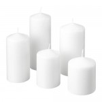 FENOMEN неароматическая формовая свеча, 5шт