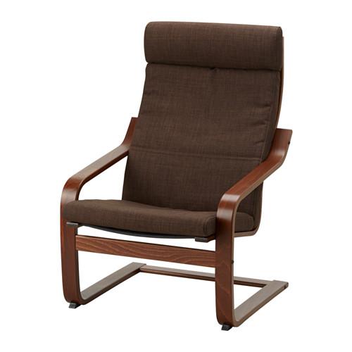ПОЭНГ Кресло - Шифтебу коричневый, Шифтебу коричневый