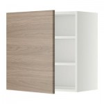 МЕТОД Шкаф навесной с полкой - 60x60 см, Брокхульт под грецкий орех светло-серый, белый МЕТОД Шкаф навесной с полкой - 60x60 см, Брокхульт под грецкий орех светло-серый, белый