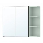 LILLÅNGEN зеркальн шкафч с 2 дврц/1 откр полк