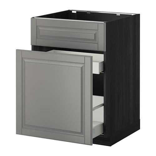 МЕТОД / МАКСИМЕРА Нап шк п/мойку/сорт мус/1дврц/2ящ - под дерево черный, Будбин серый МЕТОД / МАКСИМЕРА Нап шк п/мойку/сорт мус/1дврц/2ящ - под дерево черный, Будбин серый