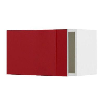 ФАКТУМ Шкаф для вытяжки - Абстракт красный, 60x35 см