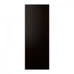 ПЕРФЕКТ РАМШЁ Накладная панель высокого шкафа - черно-коричневый, 195 см