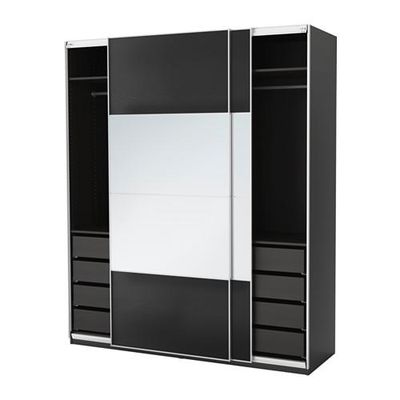 ПАКС Гардероб - 200x66x236 см, - ПАКС Гардероб - 200x66x236 см, -