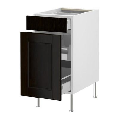 ФАКТУМ Напольн шкаф/выдвижн секц/ящик - Рамшё черно-коричневый, 40 см ФАКТУМ Напольн шкаф/выдвижн секц/ящик - Рамшё черно-коричневый, 40 см