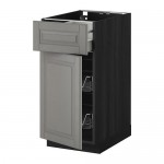 METOD/MAXIMERA напольн шкаф с пров корз/ящ/дверью