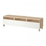 BESTÅ тумба д/ТВ с ящиками серый