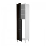 ФАКТУМ Выс шкаф д холод или мороз - Рамшё черно-коричневый, 60x211 см