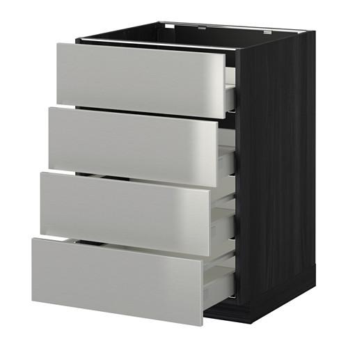 METOD напольн шкаф 4 фронт панели/4 ящика