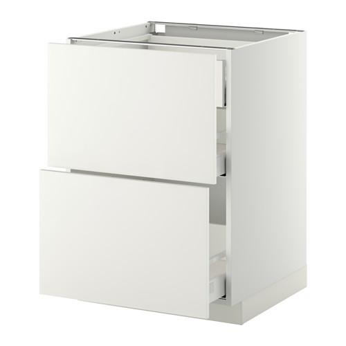 METOD/MAXIMERA наполн шк 2 фрнт/3 средн ящ оцинковка METOD/MAXIMERA наполн шк 2 фрнт/3 средн ящ оцинковка