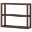 МОЛЬГЕР Полка навесная - темно-коричневый