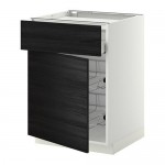 МЕТОД / МАКСИМЕРА Нплн шк д/врч пнл/ящ/2првл крзн - белый, Тингсрид под дерево черный МЕТОД / МАКСИМЕРА Нплн шк д/врч пнл/ящ/2првл крзн - белый, Тингсрид под дерево черный