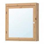 СИЛВЕРОН Шкафчик зеркальный - светло-коричневый