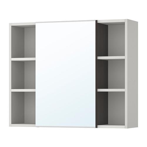 LILLÅNGEN шкафчик зеркальн с 1 дврц/2 откр пл