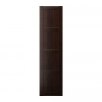 BERGSBO дверца с петлями черно-коричневый 49.5x194.6 cm
