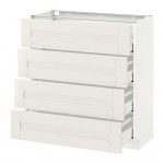 METOD/MAXIMERA напольн шкаф 4 фронт панели/4 ящика METOD/MAXIMERA напольн шкаф 4 фронт панели/4 ящика