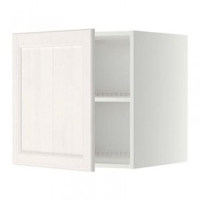 МЕТОД Верх шкаф на холодильн/морозильн - 60x60 см, Лаксарби белый, белый