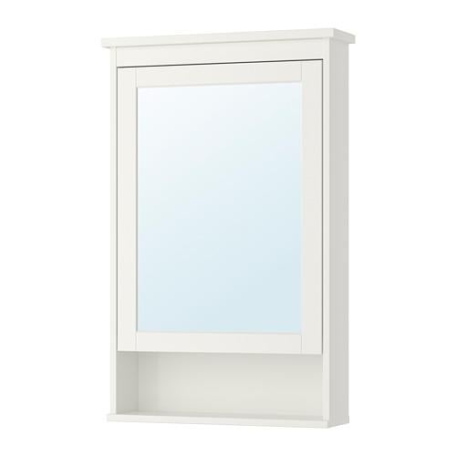 Hemnes Mirror Cabinet With 1 Door White, Ikea Hemnes Mirror White Uk
