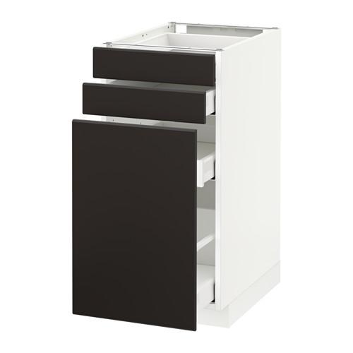 МЕТОД / МАКСИМЕРА Нплн шк с вдв мдл/2 фрнт - белый, Кунгсбакка антрацит, 40x60 см МЕТОД / МАКСИМЕРА Нплн шк с вдв мдл/2 фрнт - белый, Кунгсбакка антрацит, 40x60 см