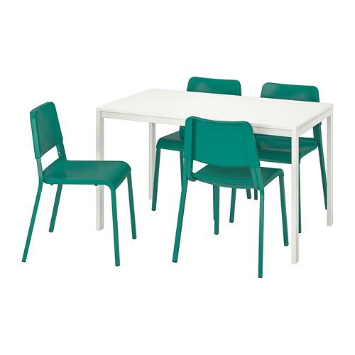 MELLTORP/TEODORES стол и 4 стула