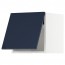 МЕТОД Горизонтальный навесной шкаф - белый, Ерста глянцевый черно-синий, 40x40 см