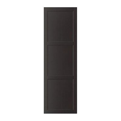 БЕСТО ВАССБО Дверь - черно-коричневый, 60x192 см