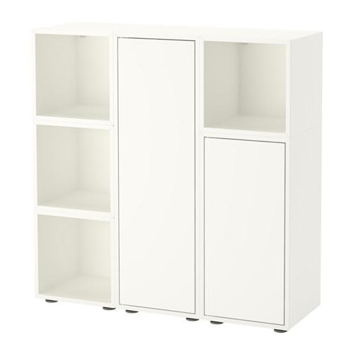 ЭКЕТ Комбинация шкафов с ножками - белый