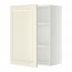 METOD шкаф навесной с полкой белый/Будбин белый с оттенком 60x38.9x80 cm