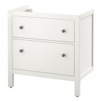 HEMNES шкаф для раковины с 2 ящ белый 80x47x83 cm