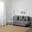 ASARUM диван-кровать 3-местный серый