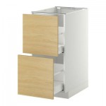 МЕТОД / МАКСИМЕРА Напольн шкаф 2фрнт/2выс ящ - 40x60 см, Тингсрид под березу, белый МЕТОД / МАКСИМЕРА Напольн шкаф 2фрнт/2выс ящ - 40x60 см, Тингсрид под березу, белый