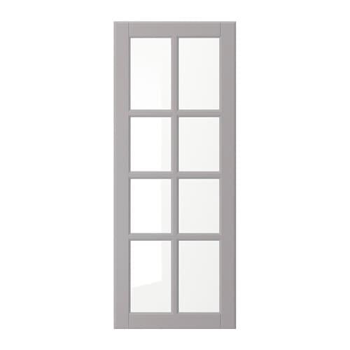 БУДБИН Стеклянная дверь - 40x100 см