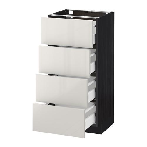 METOD/MAXIMERA напольн шкаф 4 фронт панели/4 ящика METOD/MAXIMERA напольн шкаф 4 фронт панели/4 ящика