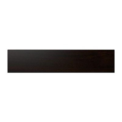 РАМШЁ Фронтальная панель ящика - черно-коричневый, 80x13 см