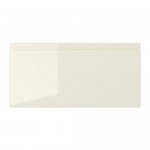 VOXTORP фронтальная панель ящика глянцевый светло-бежевый 39.6x19.7 cm