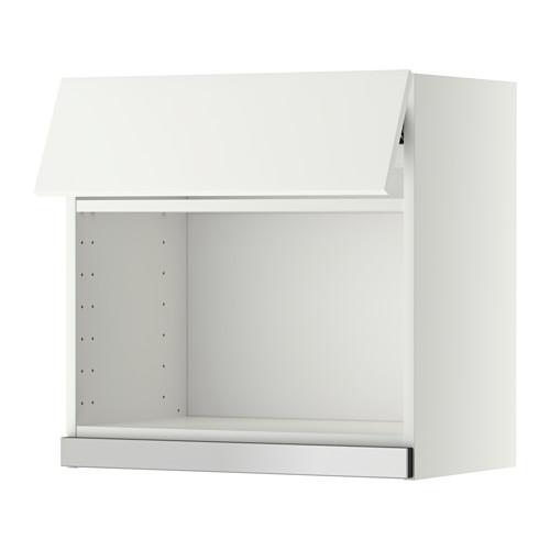 МЕТОД Навесной шкаф для СВЧ-печи - 60x60 см, Хэггеби белый, белый