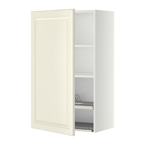 МЕТОД Шкаф навесной с сушкой - белый, Будбин белый с оттенком, 60x100 см