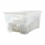 SAMLA контейнер с крышкой прозрачный 57x39x28 cm