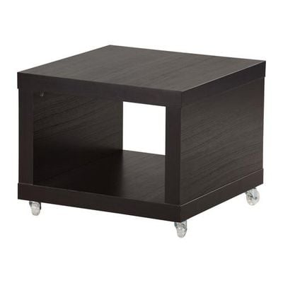 black-brown 21 5/8x21 5/8 " NEW LACK Side table 