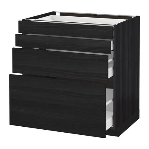 METOD/MAXIMERA напольн шкаф 4 фронт панели/4 ящика METOD/MAXIMERA напольн шкаф 4 фронт панели/4 ящика
