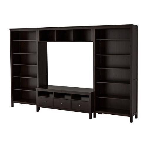 HEMNES шкаф для ТВ, комбинация