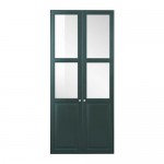 ЛИАТОРП Панельн/стеклян дверца - темный оливково-зеленый
