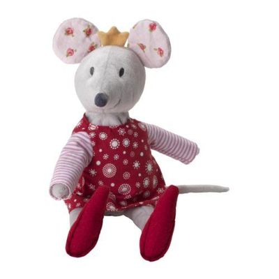 Details about   IKEA FABLER MUS STUFFED PLUSH GRAY MOUSE CROWN TIARA QUEEN PRINCESS RED DRESS 