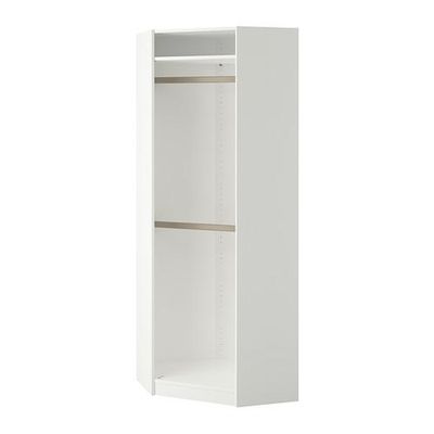 ПАКС Каркас угловой секции - белый, 73/73x201 см ПАКС Каркас угловой секции - белый, 73/73x201 см